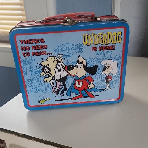 unknown Other - Underdog Cartoon Metal Lunchbox